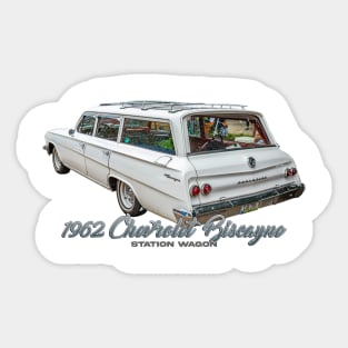 1962 Chevrolet Biscayne Station Wagon Sticker